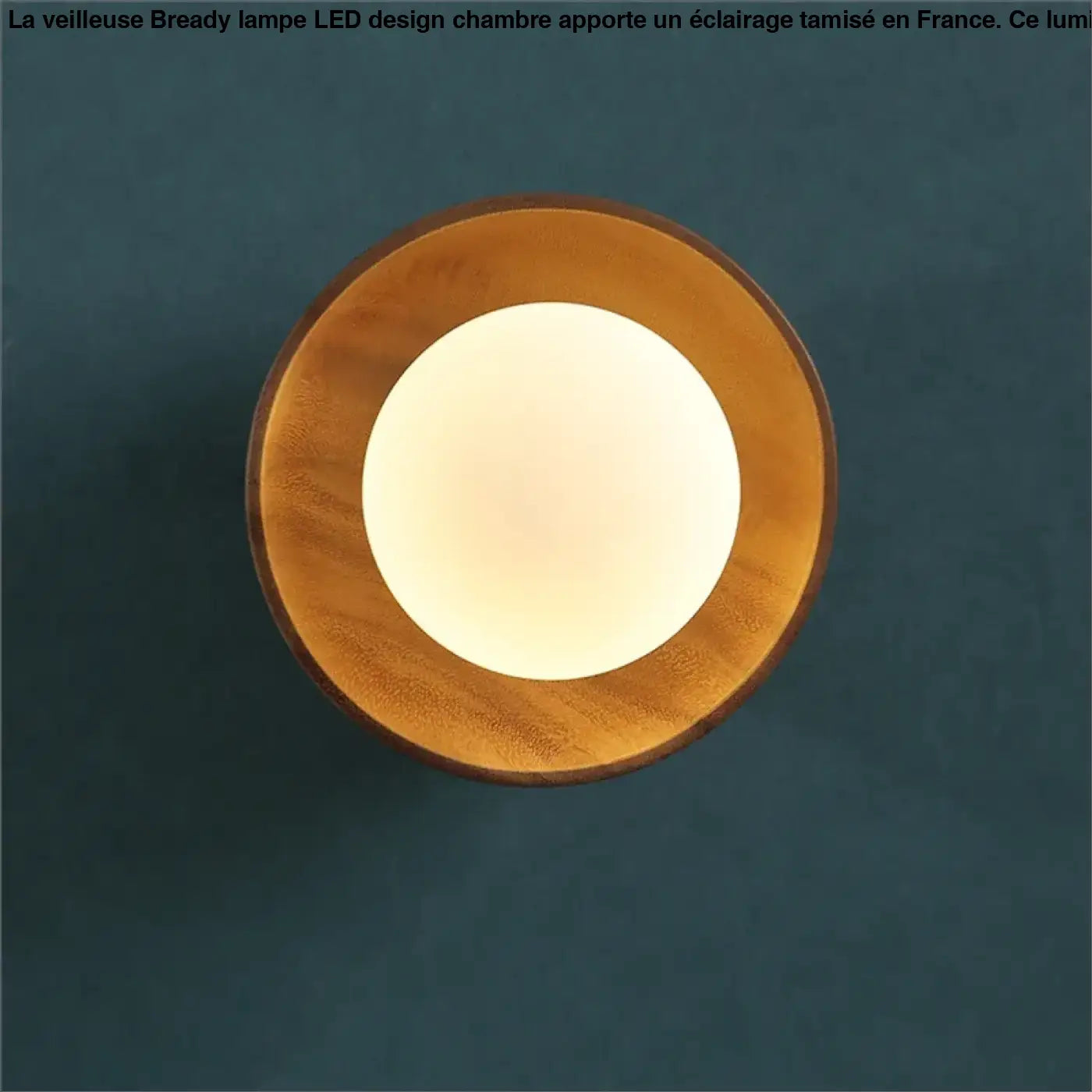 Lampe de Table Design Bois