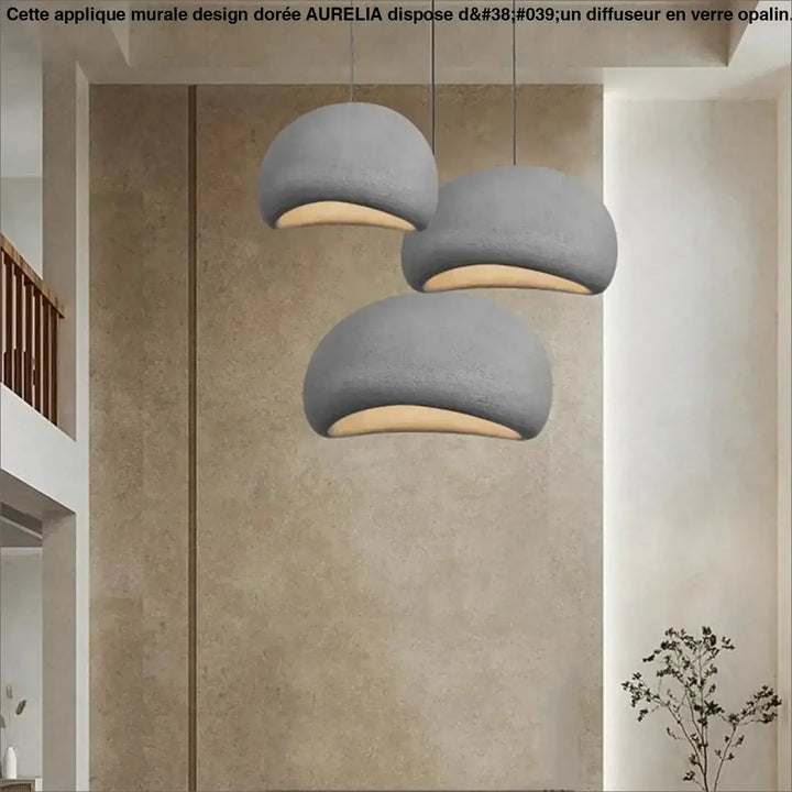Suspension luminaire moderne en hdps design contemporain