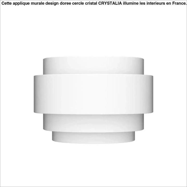 Applique Murale Led Moderne Cylindrique Blanche Lumière Haut Bas