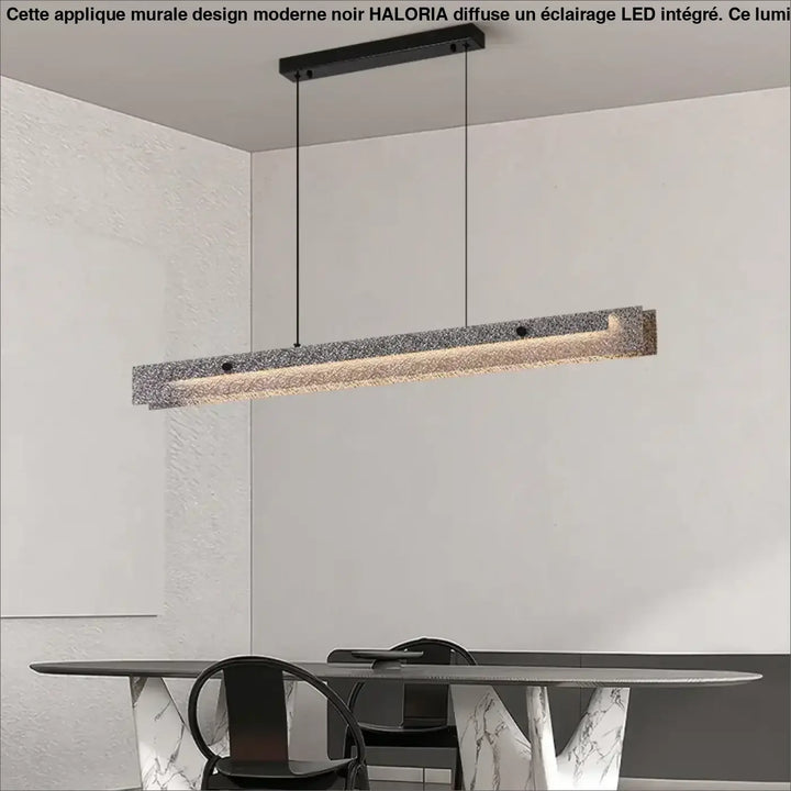 Suspension luminaire design moderne en métal argenté chic