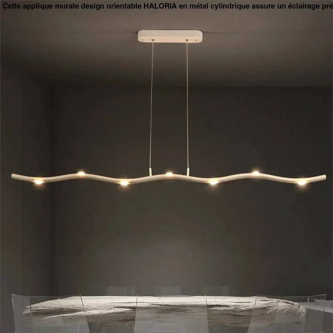 Suspension luminaire en forme de branche minimaliste moderne