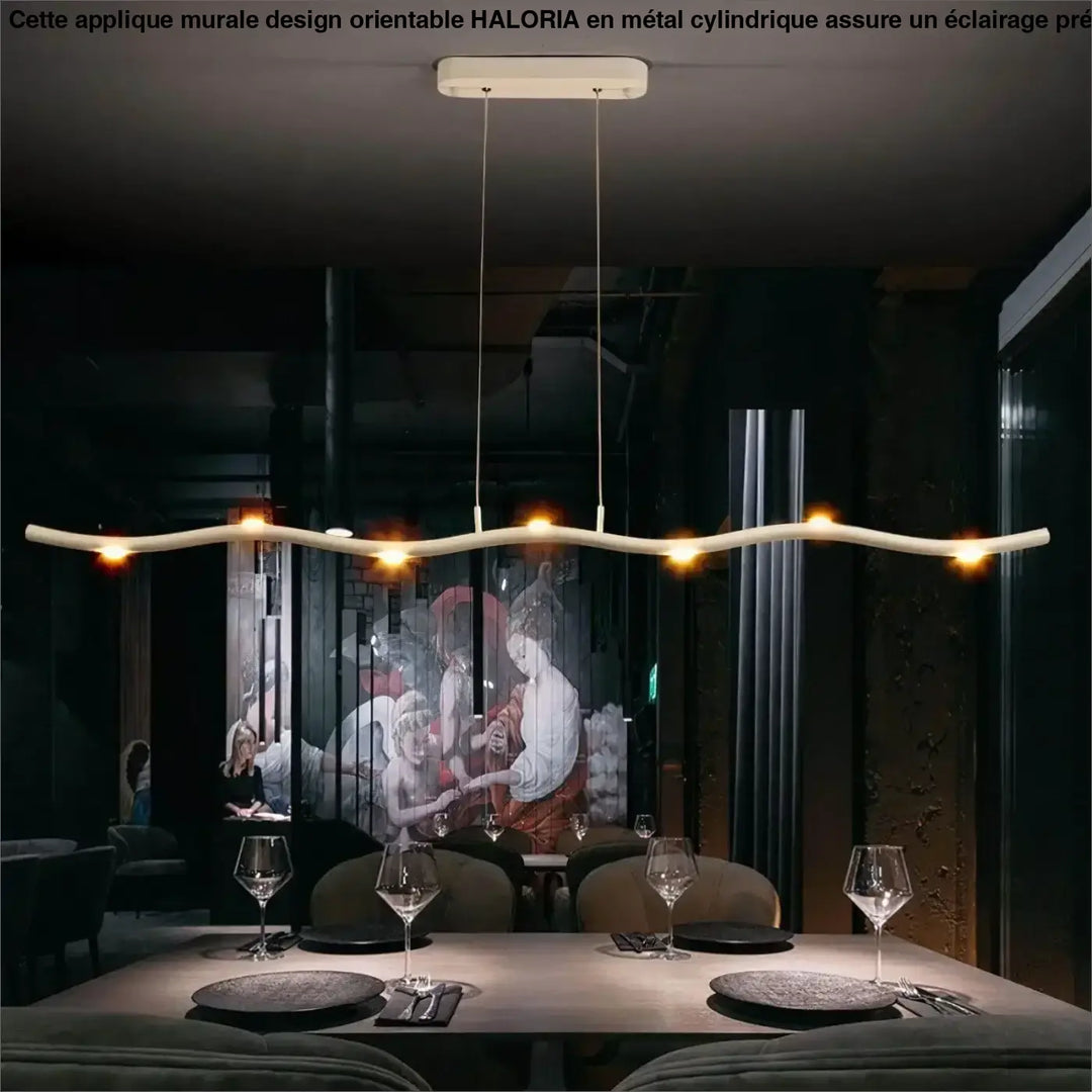 Suspension luminaire en forme de branche minimaliste moderne