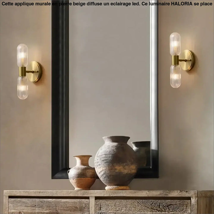 Applique Murale Moderne Au Style Vintage Tubulaire