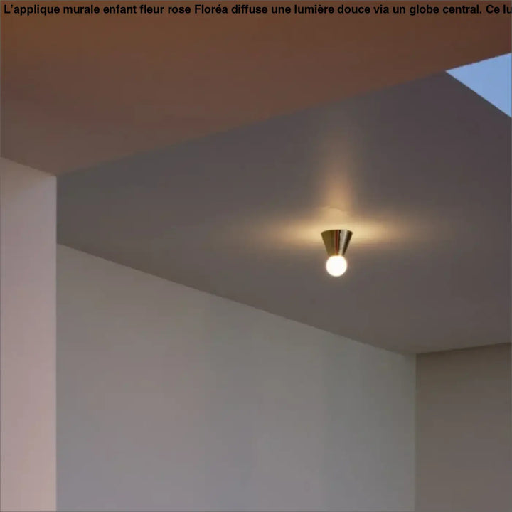Plafonnier Design Minimaliste En Laiton Brossé

