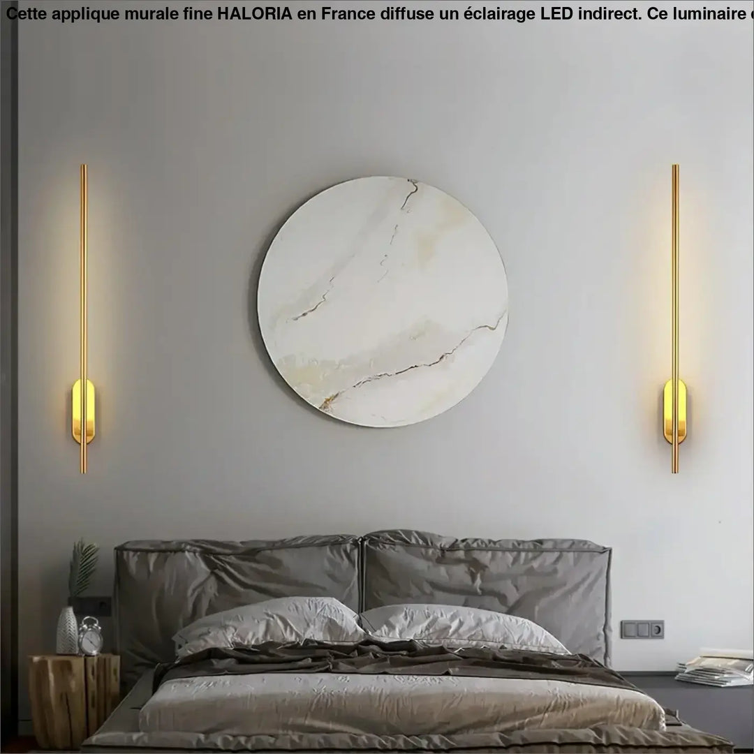 Applique Murale Salon Design Vertical Barre Fine