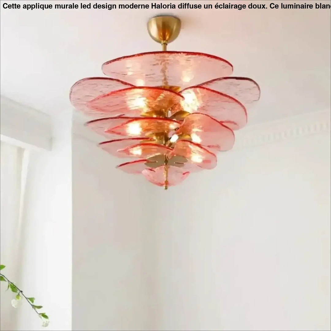 Suspension En Verre Coloré Style Élégant Pour Salle À Manger Chic