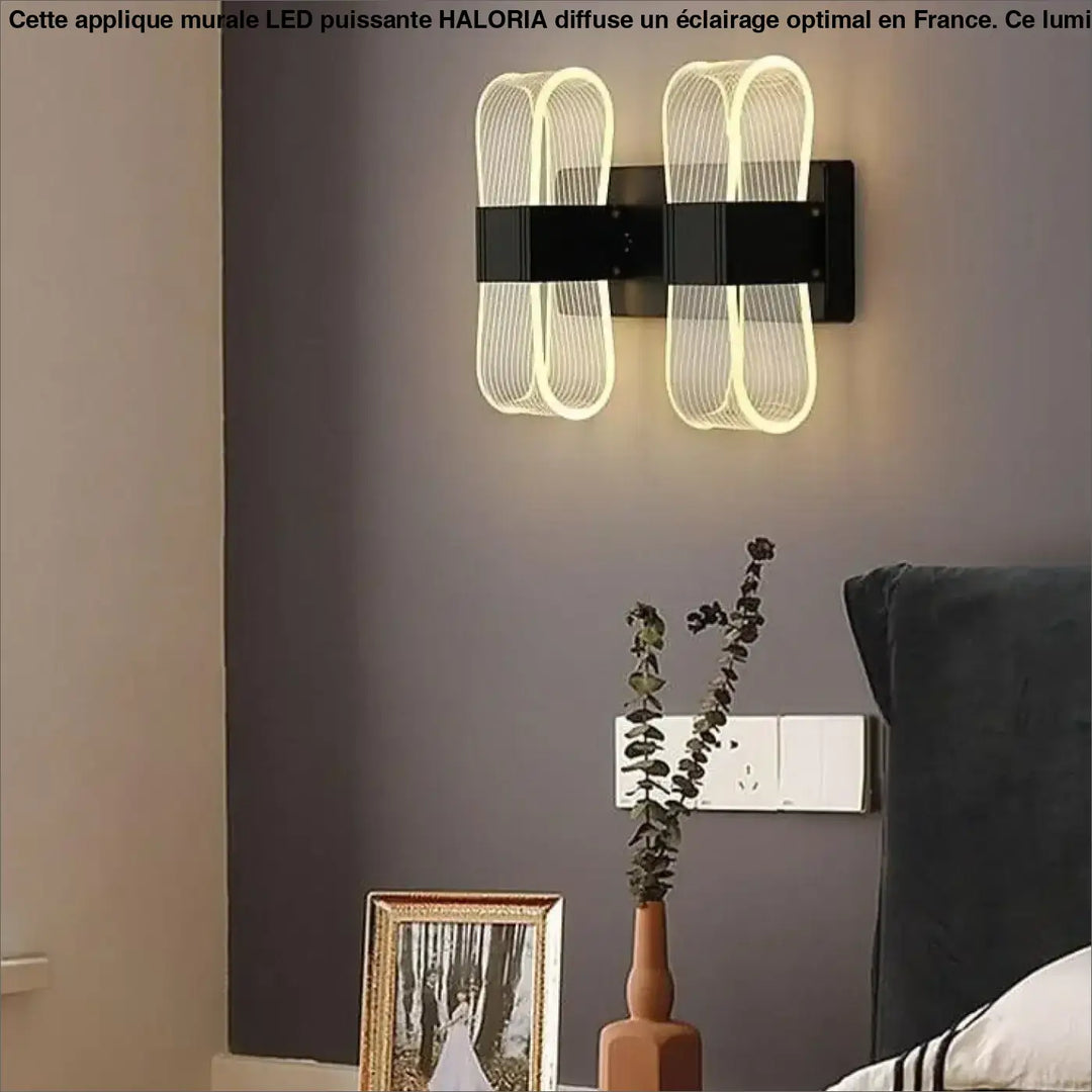 Applique Murale LED Puissante Design Et Facile À Poser