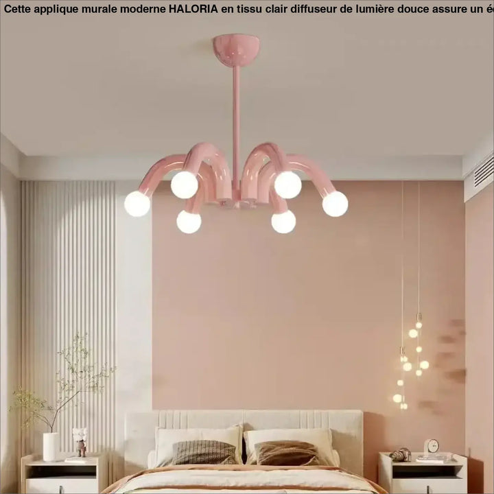 Suspension Luminaire Moderne Original Avec Boules Lumineuses

