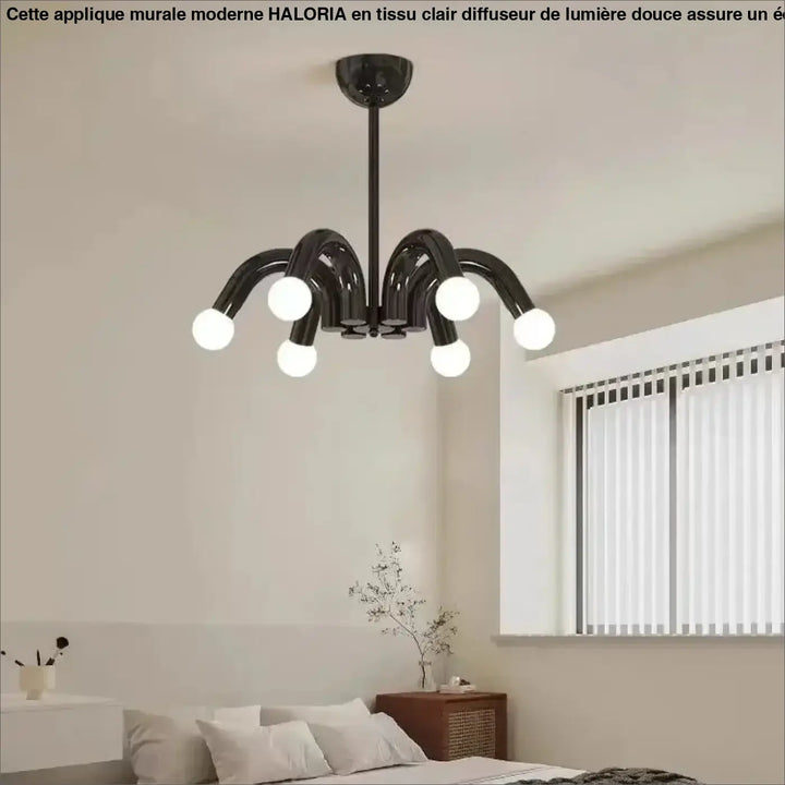 Suspension Luminaire Moderne Original Avec Boules Lumineuses

