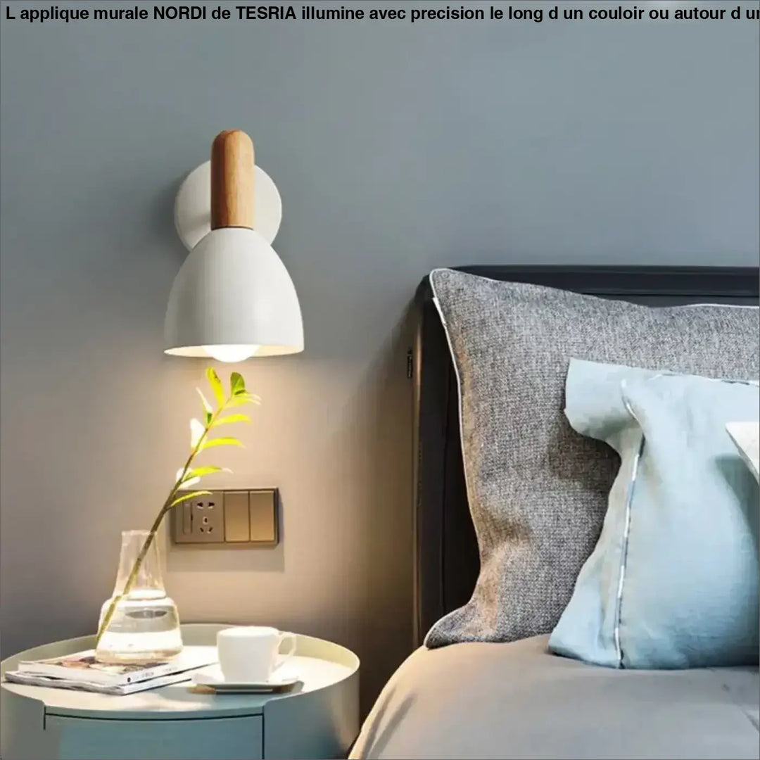 Applique Murale Scandinave De Chambre Au Style Nordique