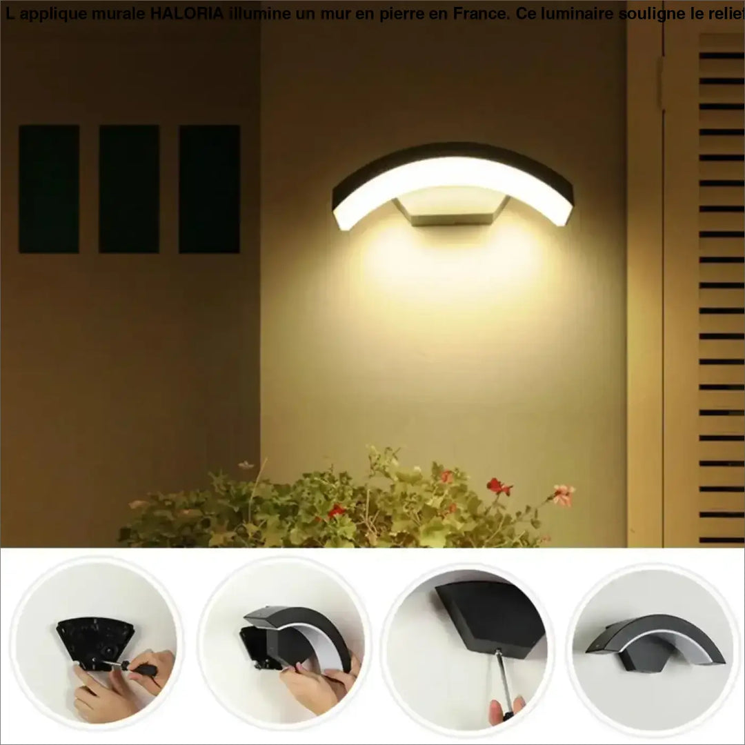 Luminaire Étanche LED Applique Murale Modern