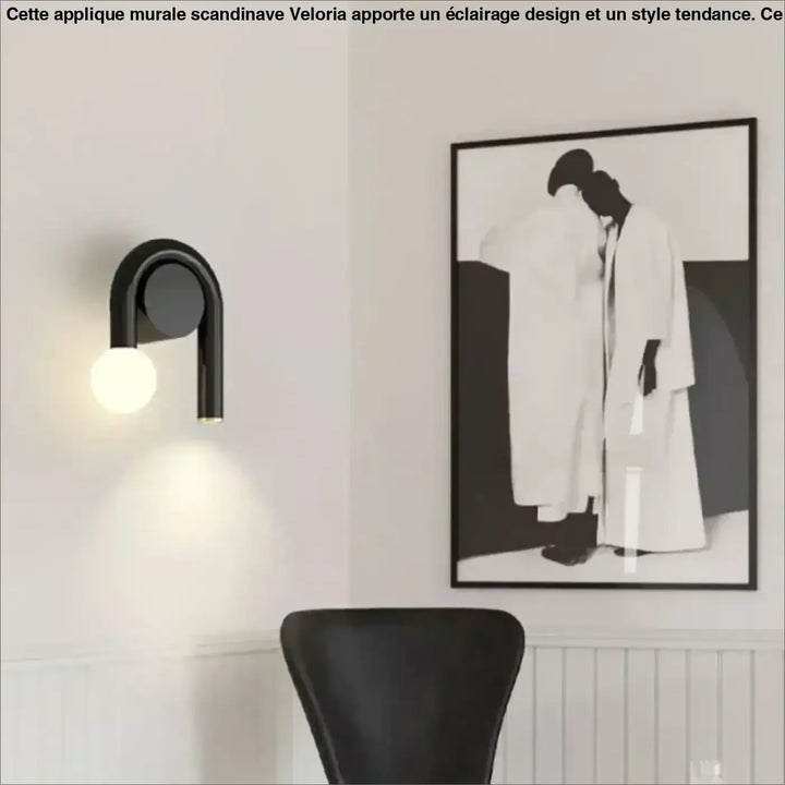 Applique Murale Scandinave Au Style Tendance Et Original En Métal