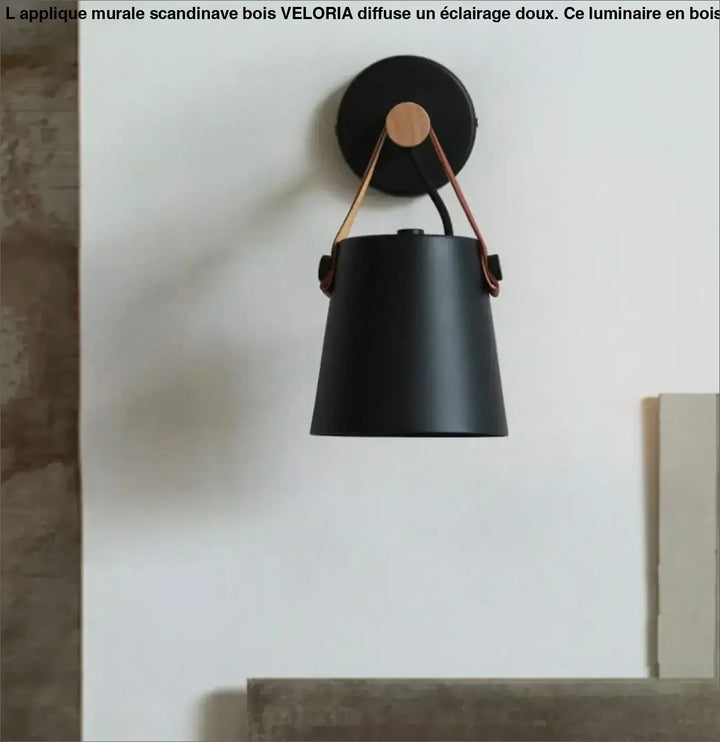 Applique Murale Scandinave Bois au Design Épuré
