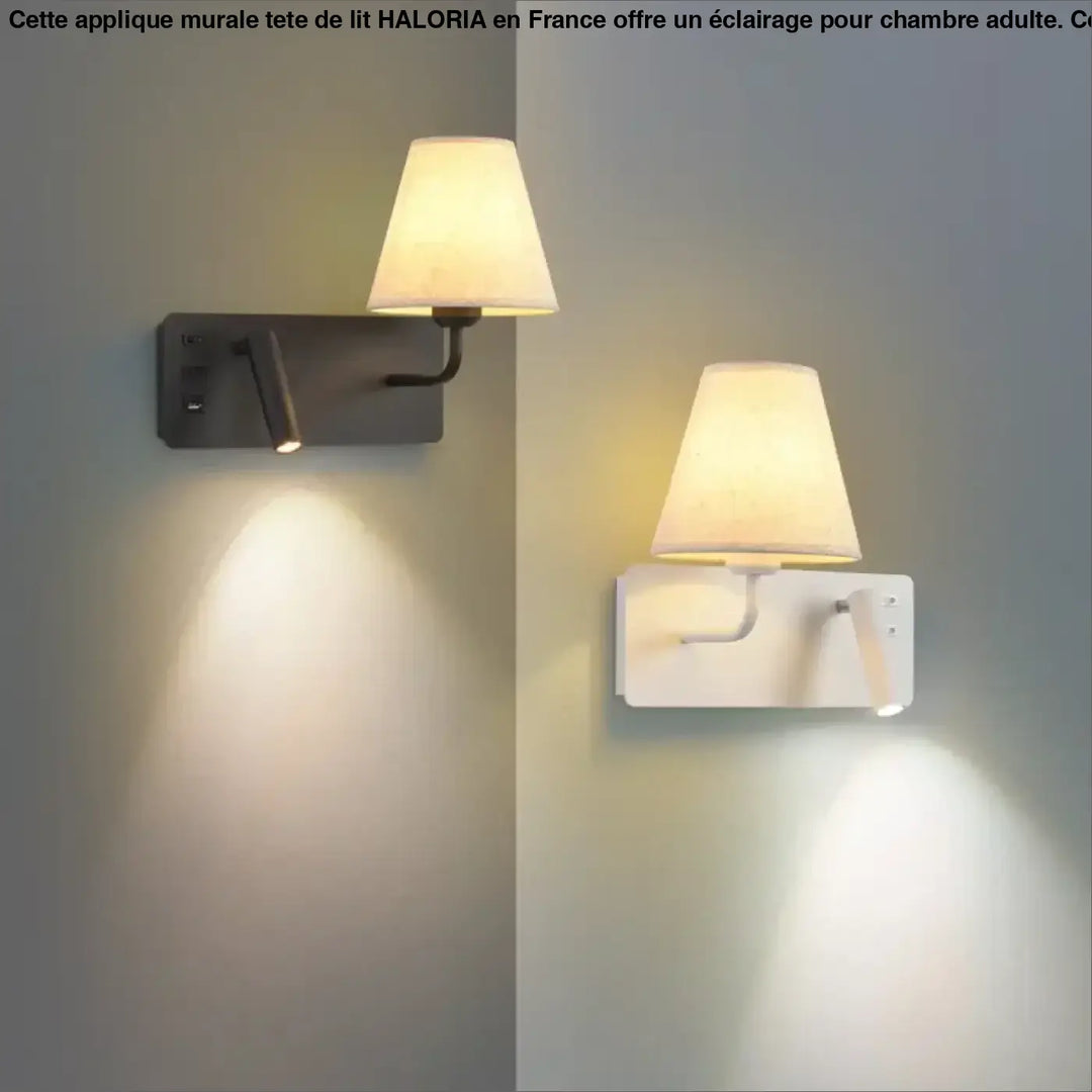 Applique murale tête de lit pour chambre d'adulte


