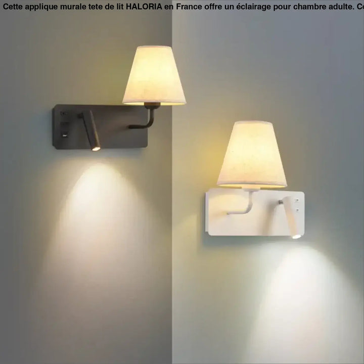 Applique murale tête de lit pour chambre d'adulte

