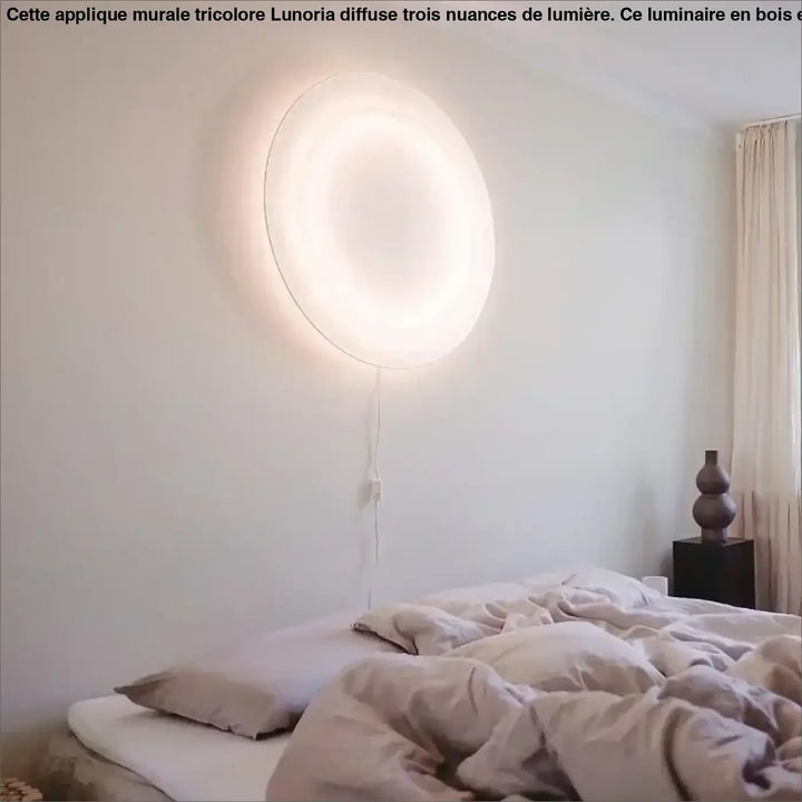 Applique Murale Ronde Haut De Gamme Multicolore Et Dimmable