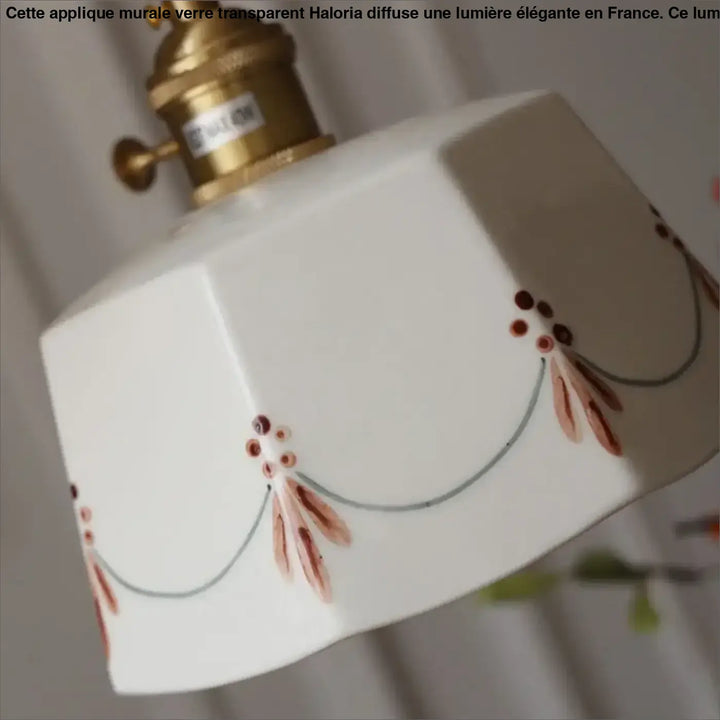 Suspension luminaire bohème en céramique décorative style naturel