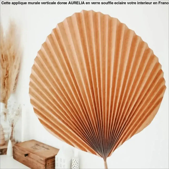 Suspension luminaire marron en forme de fleur décorative