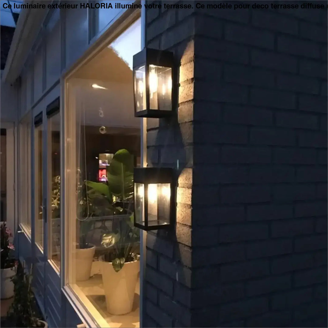 Déco Terrasse Luminaire Extérieur Ampoule Apparente