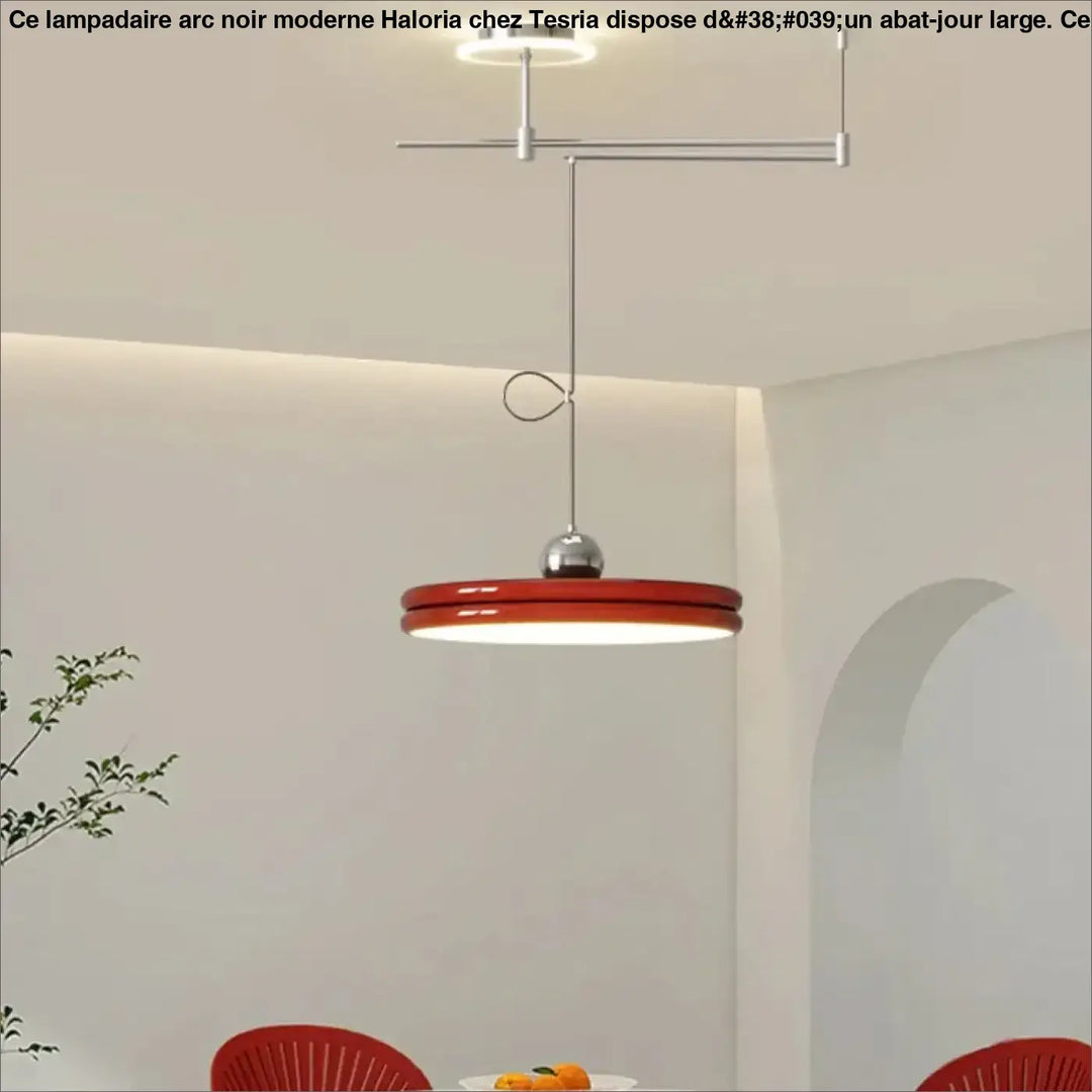 Suspension moderne à bras orientable élégant ambiance