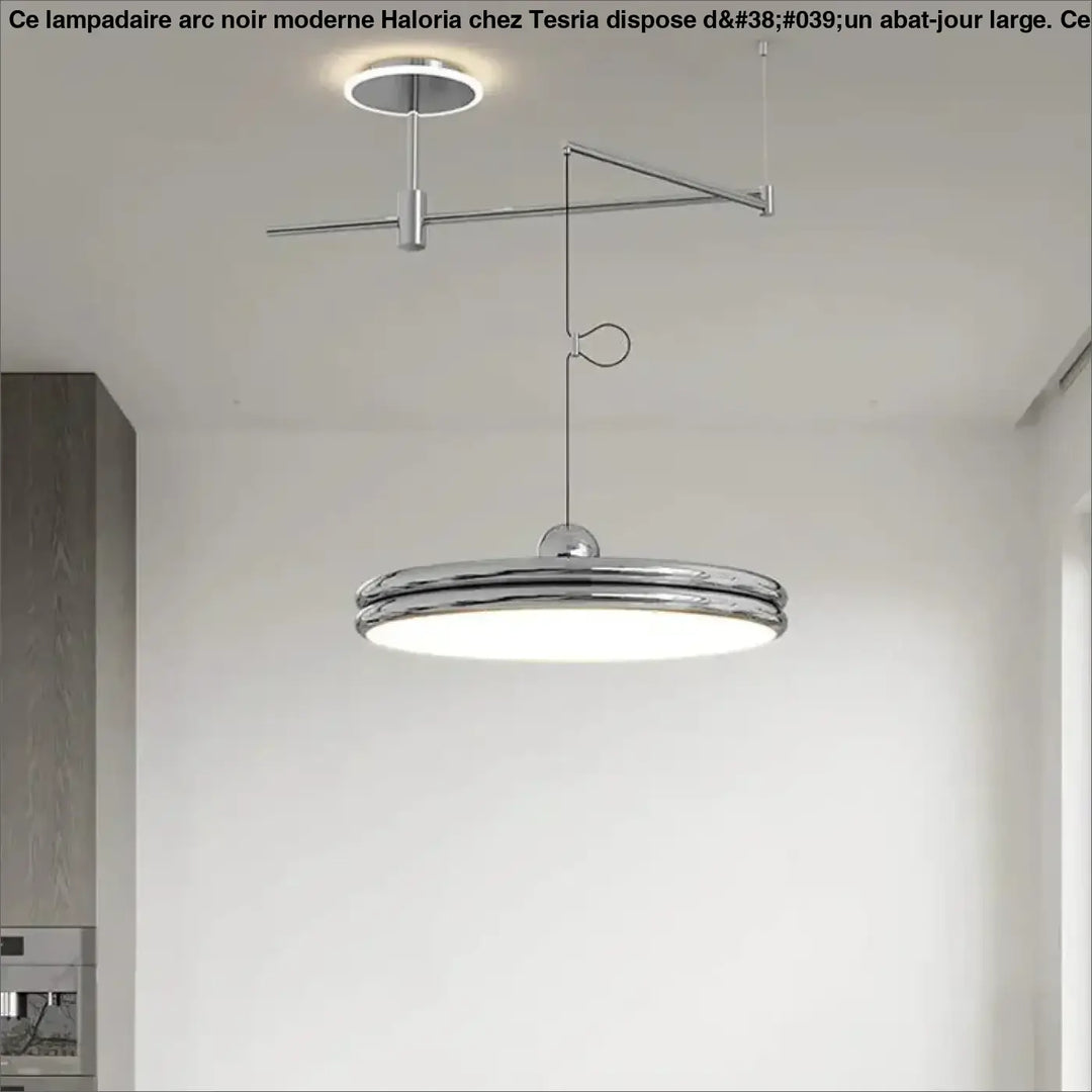 Suspension moderne à bras orientable élégant ambiance