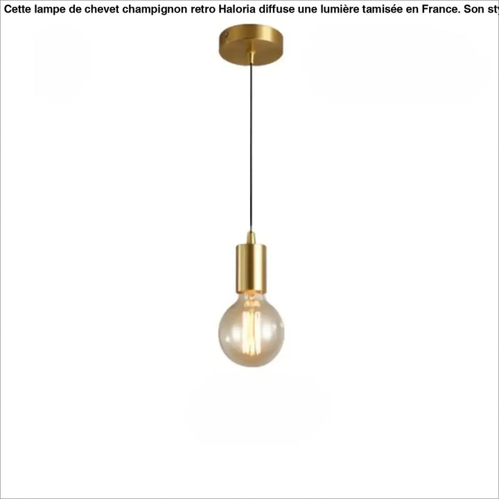 Suspension luminaire uranus en laiton moderne avec lampe suspendue cylindrique et ampoule filament visible