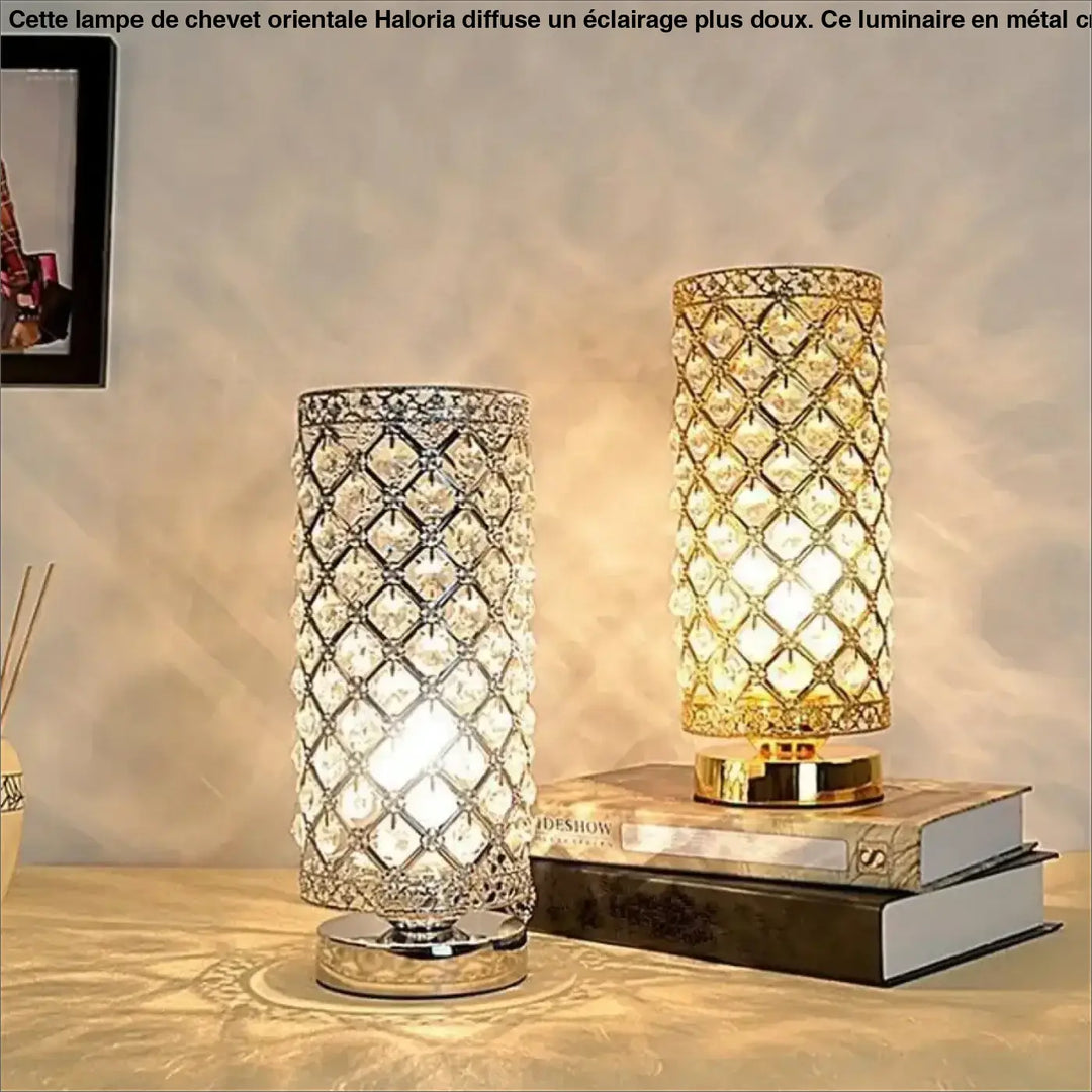 Lampe De Chevet Orientale Aluminium Style Élégant