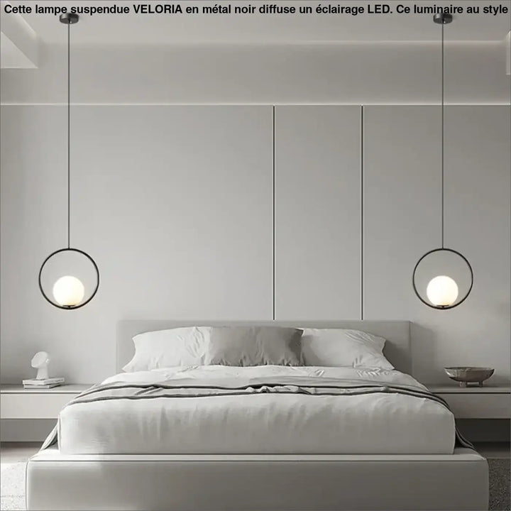 Lampe Suspendue Au Style Scandinave En Métal