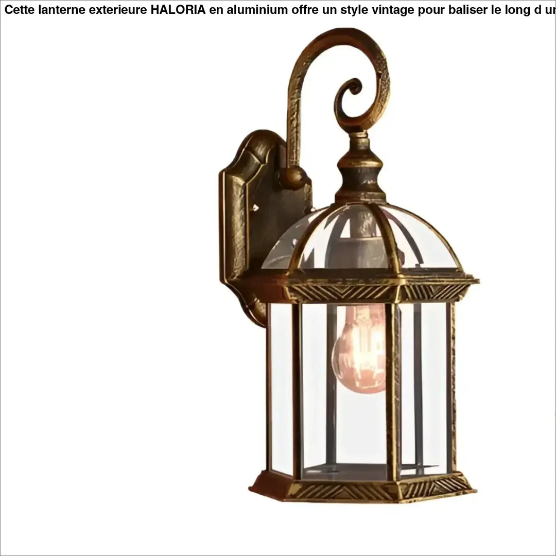 Lanterne Extérieure Au Style Vintage Hexagonale