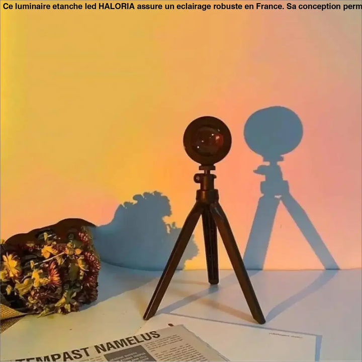Lampe Coucher De Soleil Effet Arc En Ciel