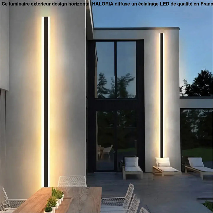 Luminaire Extérieur Au Design Horizontal
