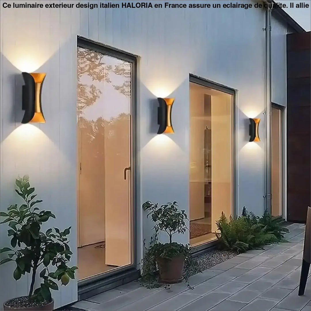 Luminaire Extérieur Design Italien Applique