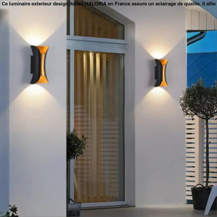 Luminaire Extérieur Design Italien Applique
