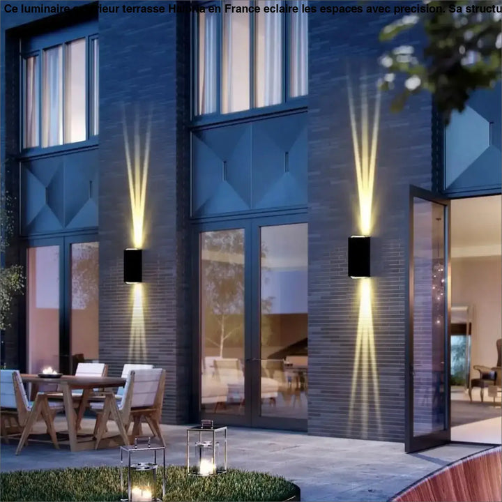 Luminaire Extérieur Terrasse Applique LED