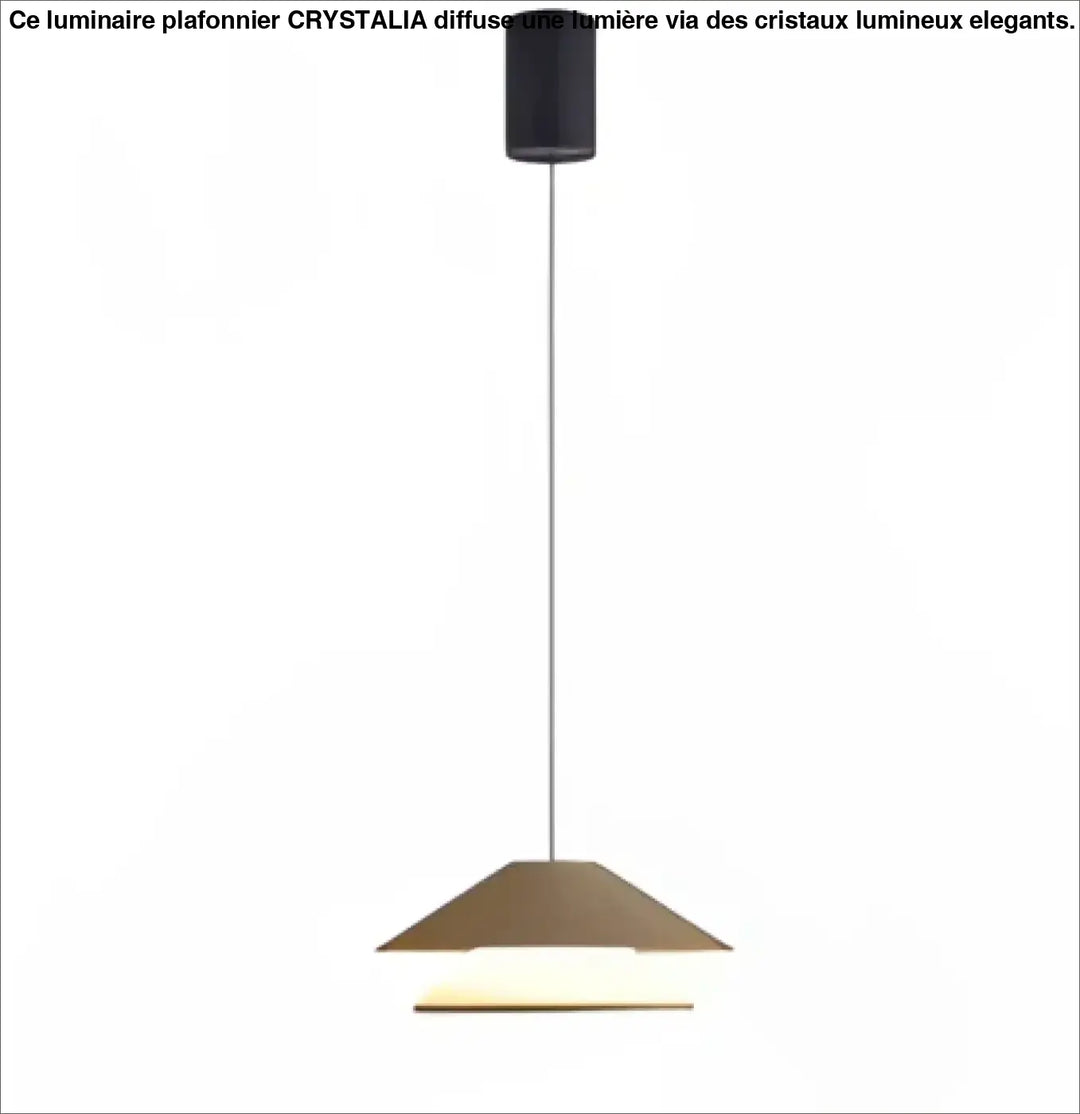Suspension luminaire moderne avec abat-jour conique chaud et partie supérieure cylindrique noire mate LUMEN