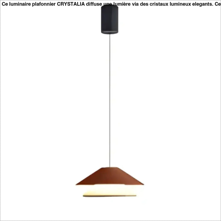 Suspension luminaire moderne avec abat-jour conique cuivre chaud et partie supérieure cylindrique noire mate