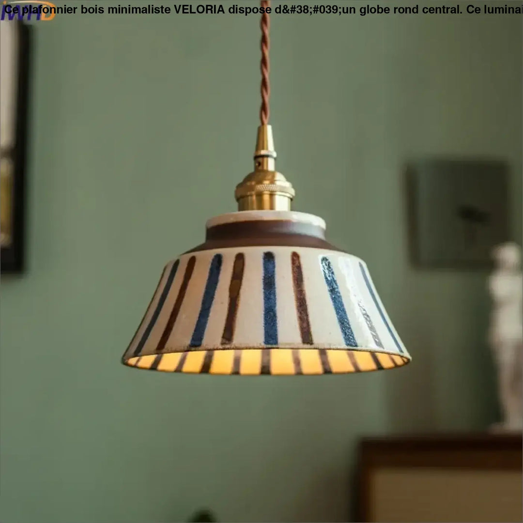 IWHD 2024 New Style Nordic Modern LED Pendant Lights Fixtures 4W Bedroom Dinning Living Room Ceramic Beside Lamp