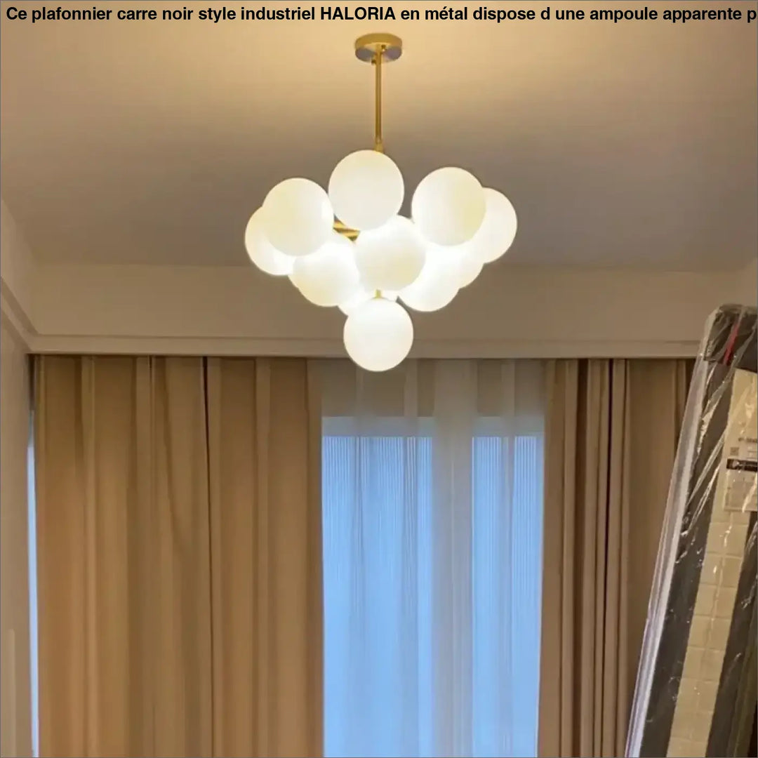 Modern Glass Chandelier Lighting for Living Room Decoration Indoor Dining Pendant Lights Restaurant Luxury Hanging Lamp