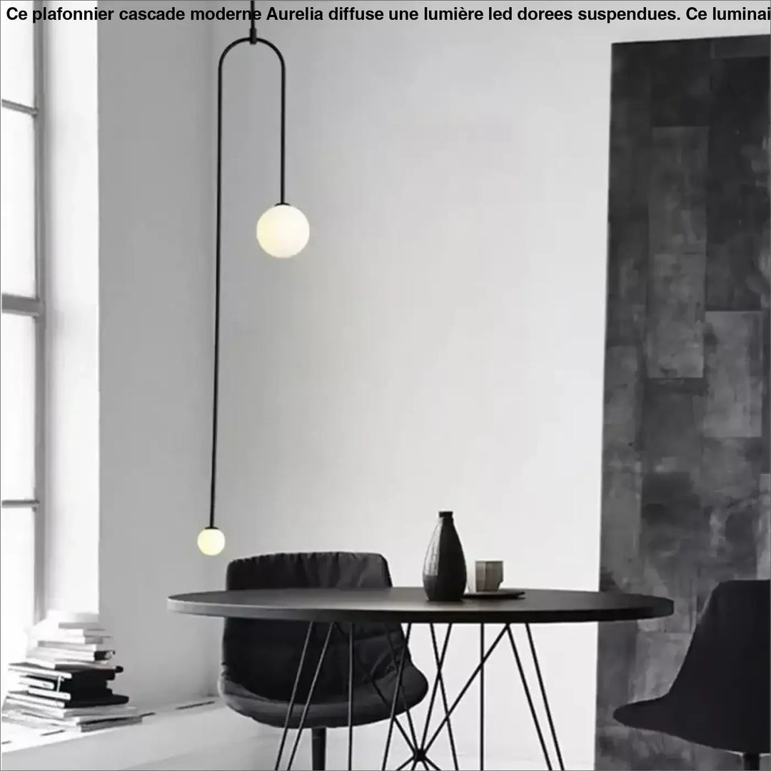 Modern Minimalism LED Pendant Lights for Restaurant Coffee Tables Kitchen Bar Black Chandelier Home Decor Hanging Light