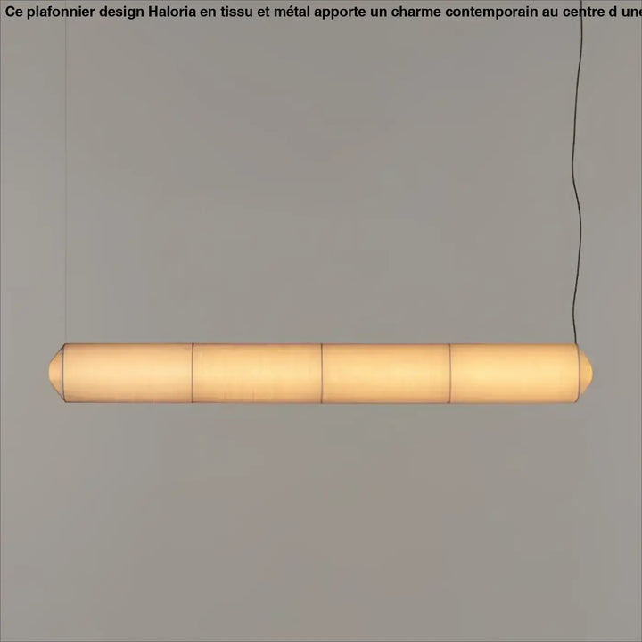 Suspension luminaire cylindrique tissu washi avec abat-jour tissé pour décoration intérieure chaleureuse
