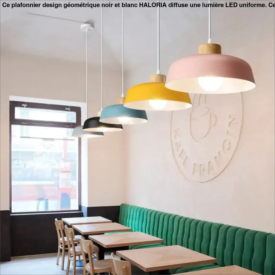 New Nordic Style Chandelier, Simple Living Room Bedroom Lamps, Study Dining Room Lighting, Modern Macaron Solid Wood