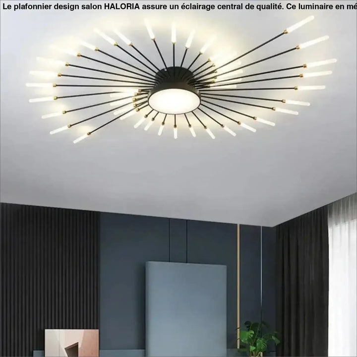 Plafonnier Design De Salon En Forme De Soleil