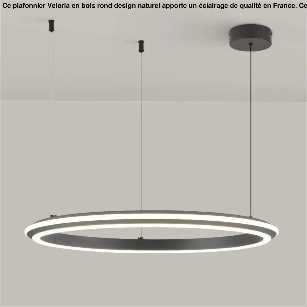 Suspension led design rond style moderne élégant