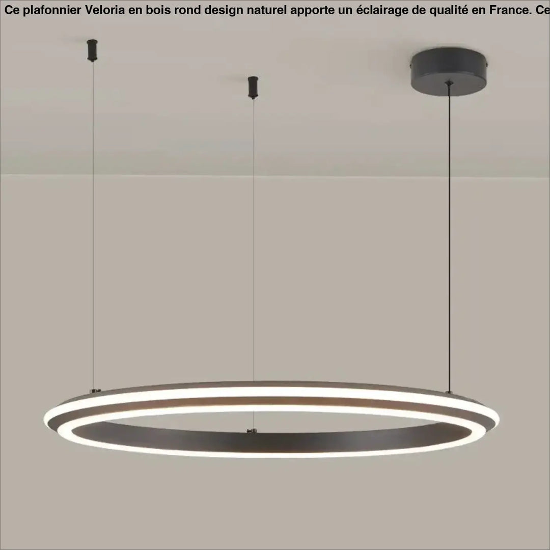 Suspension led design rond style moderne élégant