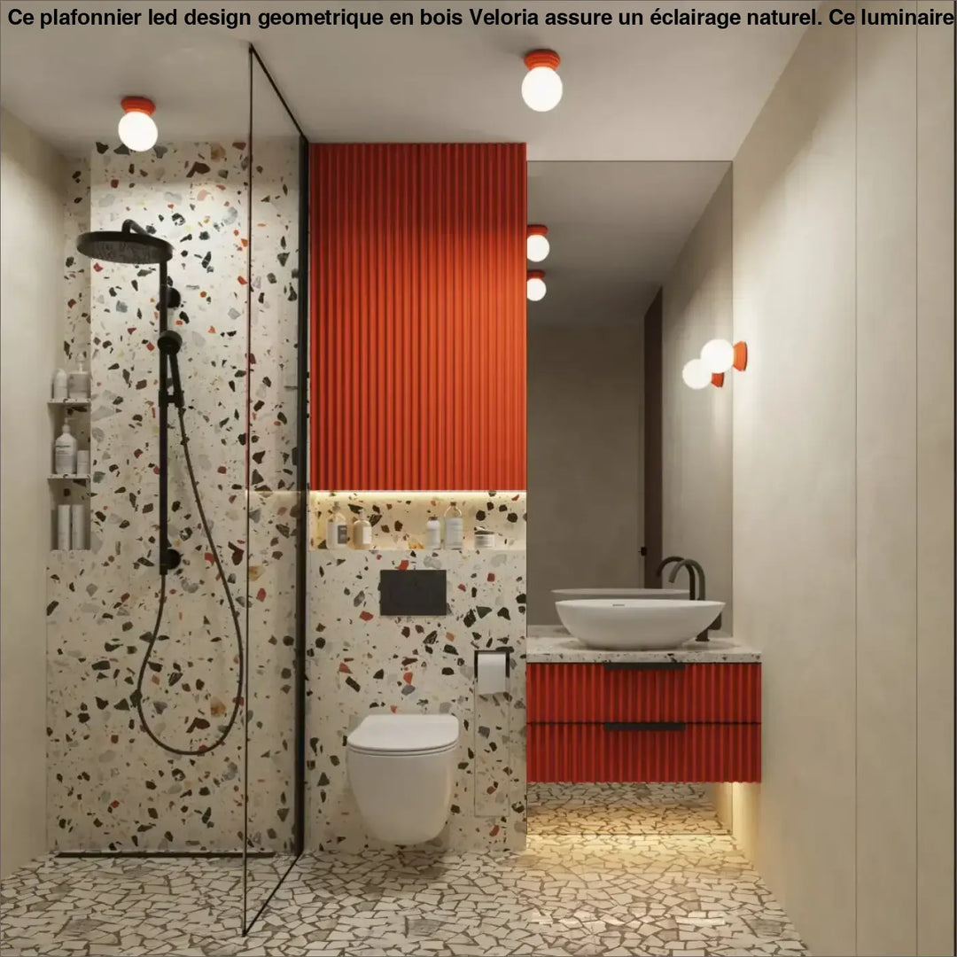 Applique murale zori ip44 | sollux lightning