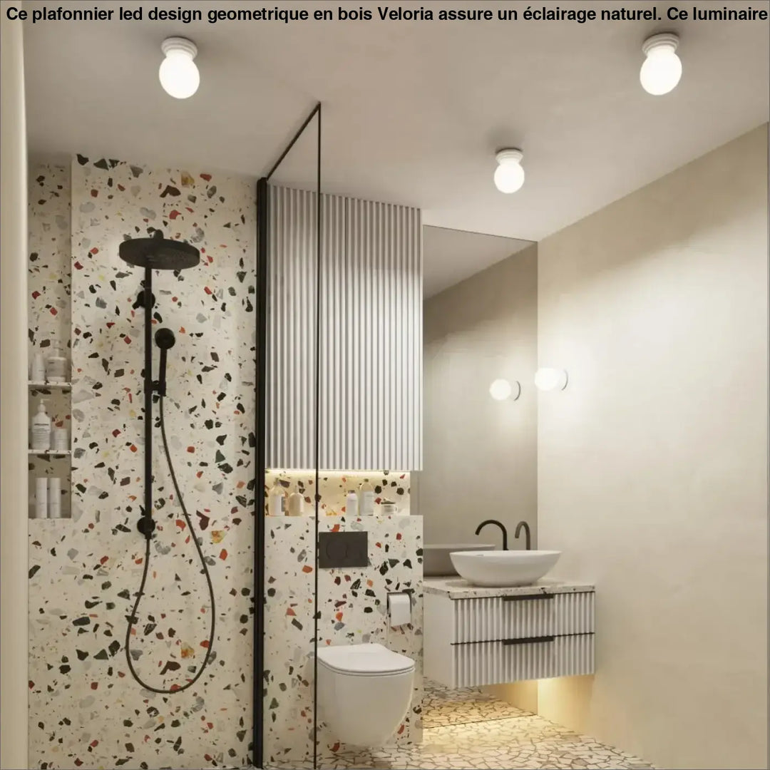 Applique murale zori ip44 | sollux lightning
