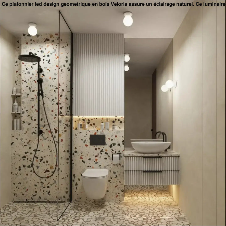 Applique murale zori ip44 | sollux lightning