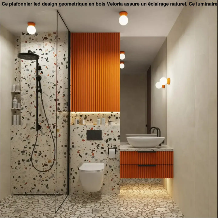 Applique murale zori ip44 | sollux lightning