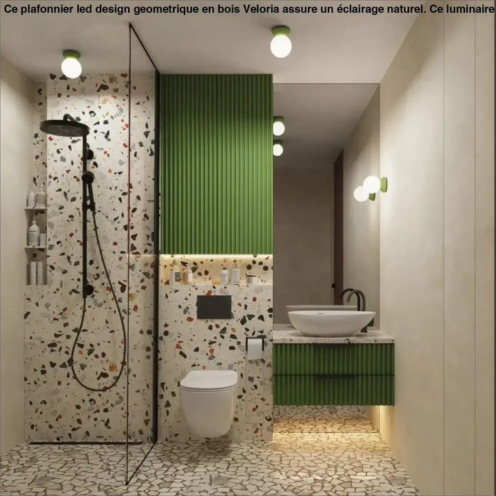 Applique murale zori ip44 | sollux lightning