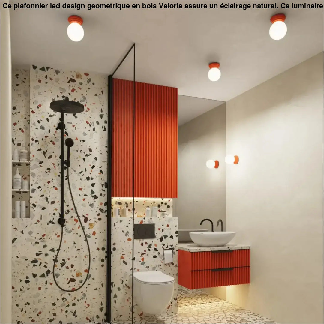 Applique murale zori ip44 | sollux lightning